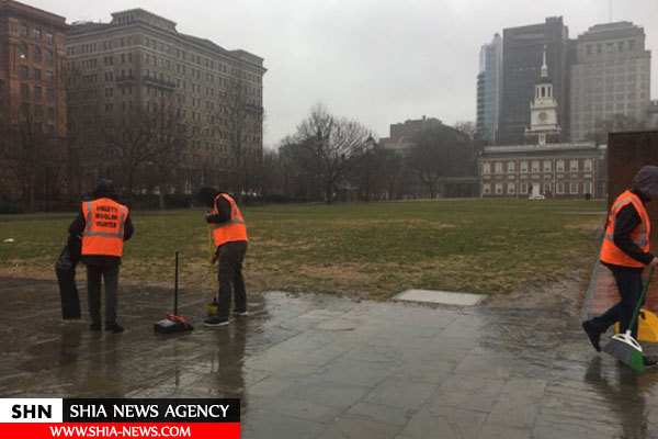 مسلمانان آمریکایی برای پاکسازی پارک‌ها بسیج می‌شوند+ تصاویر
