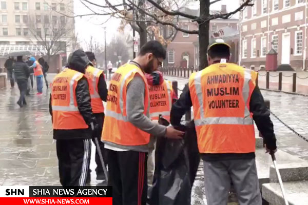 مسلمانان آمریکایی برای پاکسازی پارک‌ها بسیج می‌شوند+ تصاویر