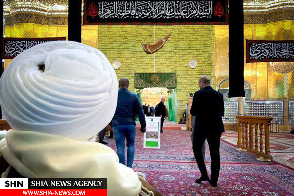 تشرف آیت الله عیسی قاسم به زیارت حرم امام حسین(ع) و حضرت عباس(ع) تشرف آیت الله عیسی قاسم به زیارت حرم امام حسین(ع) و حضرت عباس(ع)