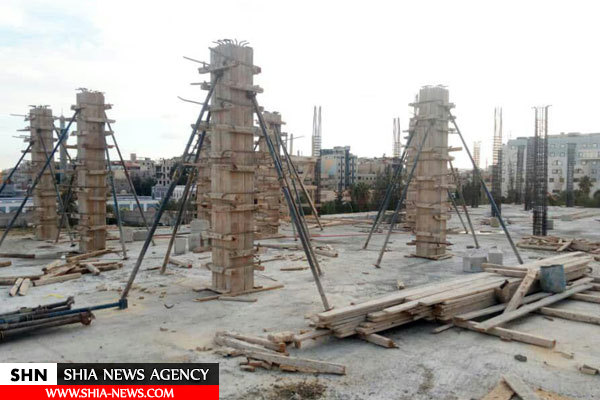 ساخت مهمانسرای حرم حضرت زینب (س)+ تصویر