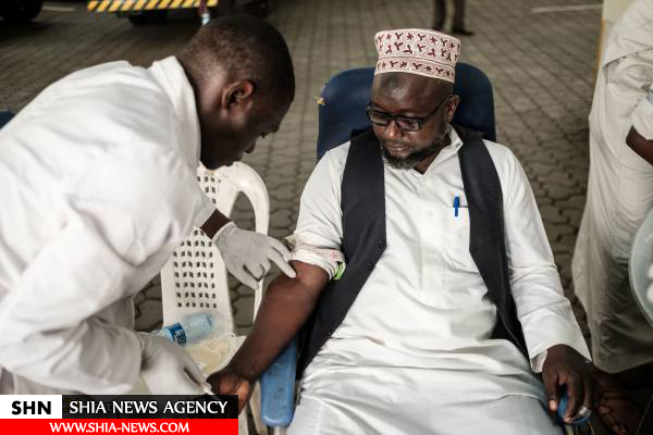 اهدای خون مسلمانان کنیا برای مجروحان انفجار تروریستی