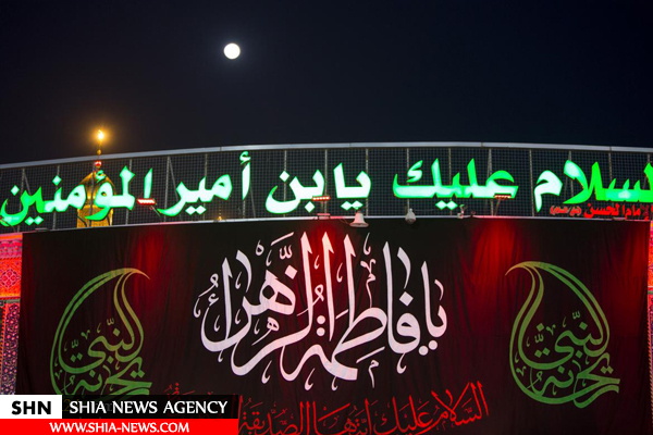 کربلا سیاهپوش ایام فاطمیه شد کربلا سیاهپوش ایام فاطمیه شد