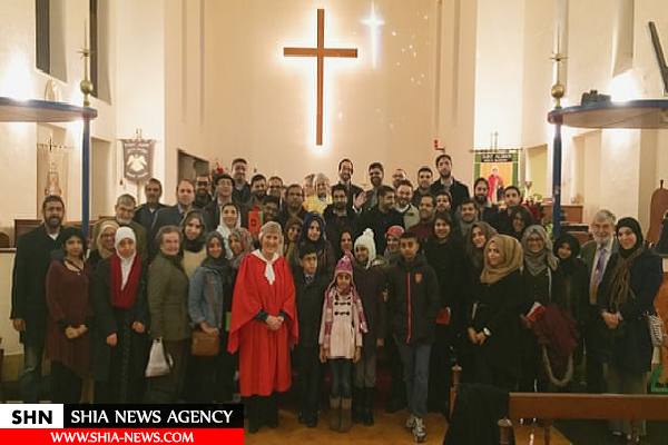 استقبال کلیسای لندن از بازدیدکنندگان مسلمان