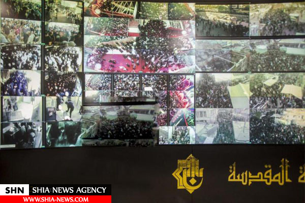 کنترل امنیت حرم حضرت اباالفضل العباس(س) توسط ۸۰۰ دوربین مداربسته