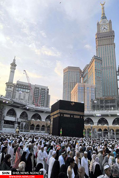 امروز صبح هزاران نفر در مسجدالحرام نماز آیات خواندند+ تصاویر امروز صبح هزاران نفر در مسجدالحرام نماز آیات خواندند+ تصاویر