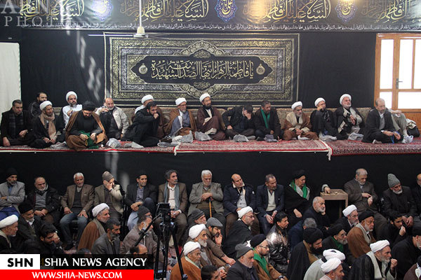 مراسم عزاداری شهادت حضرت زهرا(س) در بیوت آیت الله صافی گلپایگانی و بروجردی مراسم عزاداری شهادت حضرت زهرا(س) در بیوت آیت الله صافی گلپایگانی و بروجردی