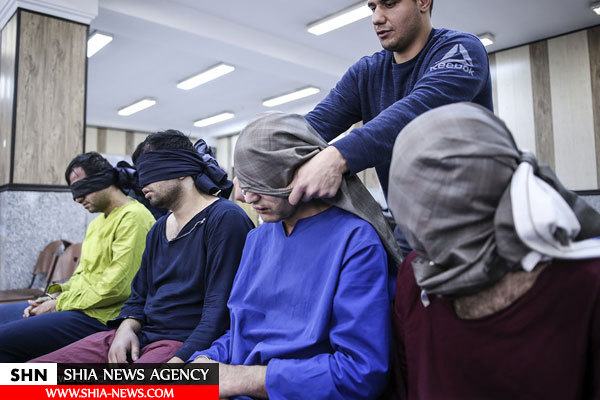 دستگیری شش سارق مسلح در تهران دستگیری شش سارق مسلح در تهران