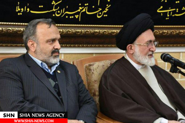 تصاویری از دیدار حجت الاسلام قاضی عسگر با آیت الله وحید خراسانی