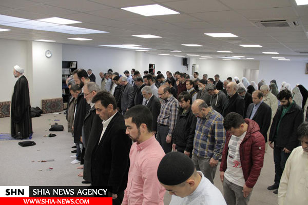 اولین نماز جمعه مرکز امام علی(ع) وین در ساختمان جدید برگزار شد