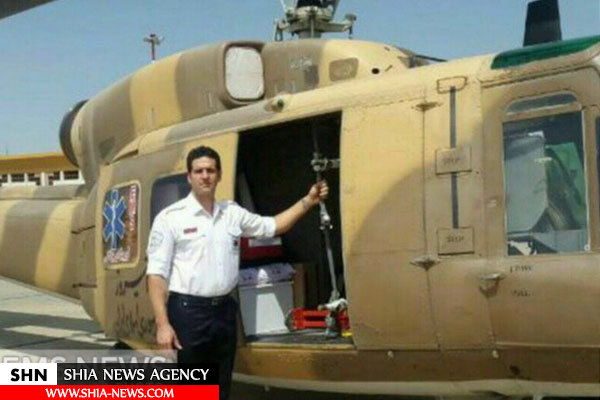 تصاویر و اسامی شهدا سقوط بالگرد اورژانس در چهارمحال و بختیاری