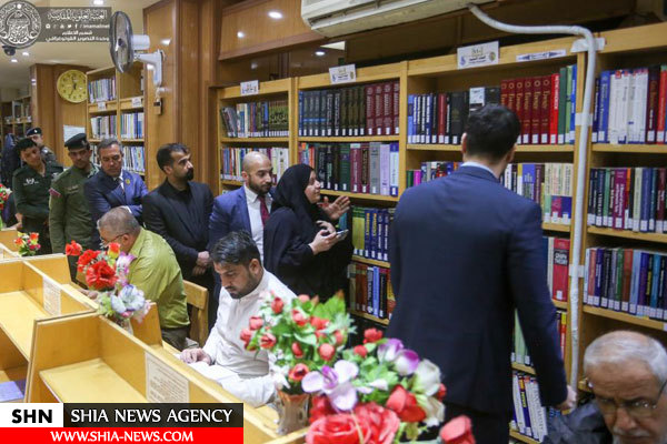 دبیر اول سفارت کانادا به زیارت حرم امیرالمومنین (ع) مشرف شد+ تصاویر