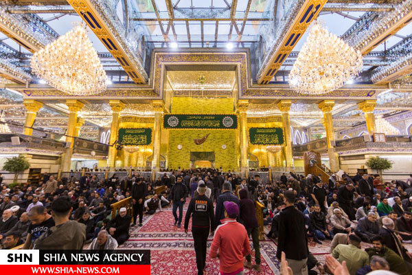حال و هوای زائران در حرم علمدار رشید کربلا در آغاز ماه رجب + تصاویر