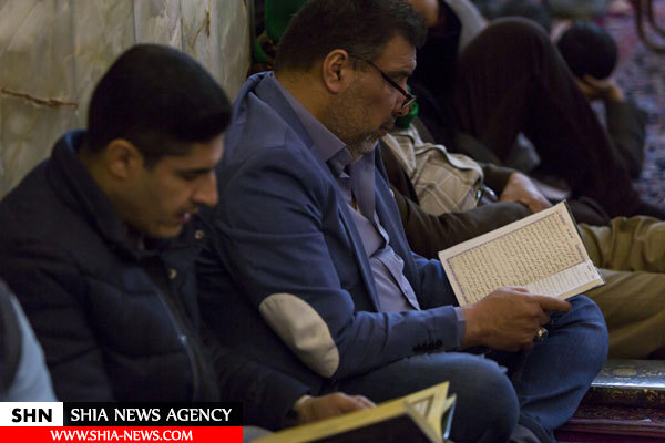 حال و هوای زائران در حرم علمدار رشید کربلا در آغاز ماه رجب + تصاویر