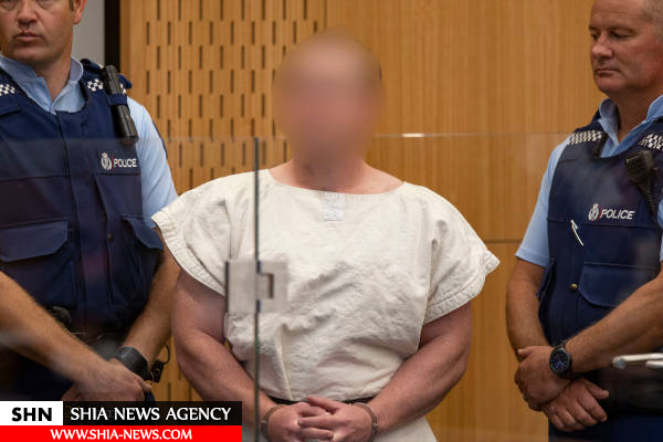 عامل کشتار نیوزیلند به دادگاه برده شد+ تصویر