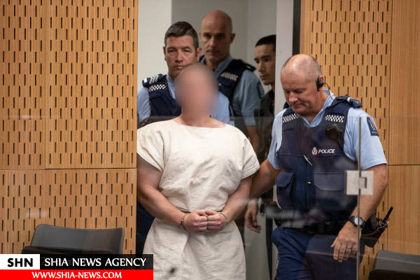 عامل کشتار نیوزیلند به دادگاه برده شد+ تصویر