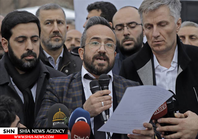 تظاهرات هزاران نفر در اعتراض به کشتار مسلمانان نیوزلند در ترکیه