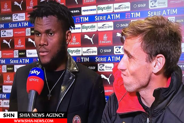 درگیری عجیب دو بازیکن میلان روی نیمکت! +تصاویر