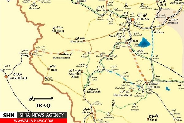 دروازه عتبات عالیات آخرین حلقه راهآهن غرب دروازه عتبات عالیات آخرین حلقه راهآهن غرب