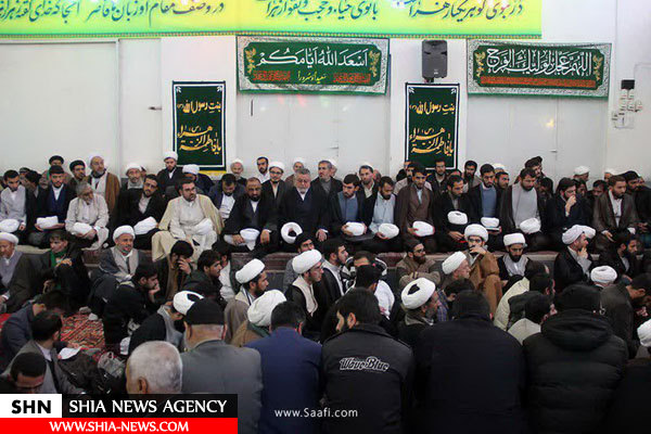 تصاویر عمامه گذاری طلاب توسط آیت الله العظمی صافی تصاویر عمامه گذاری طلاب توسط آیت الله العظمی صافی