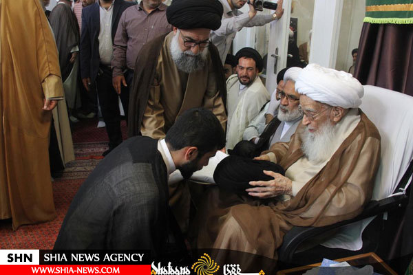 مراسم عمامه گذاری توسط مراجع عظام تقلید همزمان با نیمه شعبان مراسم عمامه گذاری توسط مراجع عظام تقلید همزمان با نیمه شعبان