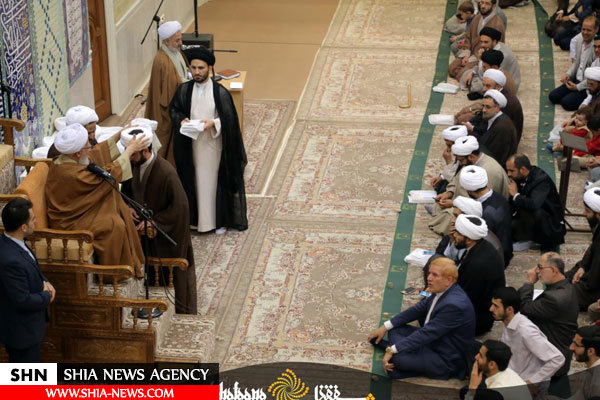 مراسم عمامه گذاری توسط مراجع عظام تقلید همزمان با نیمه شعبان مراسم عمامه گذاری توسط مراجع عظام تقلید همزمان با نیمه شعبان