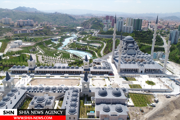 افتتاح مسجد بزرگ آنکارا + تصویر