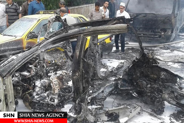 داعش مرکز دمشق را با خمپاره هدف قرار داد+تصاویر