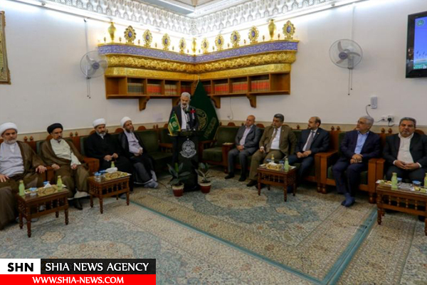 انتصاب دبیرکل جدید آستان مقدس امیرالمؤمنین(ع) + تصاویر