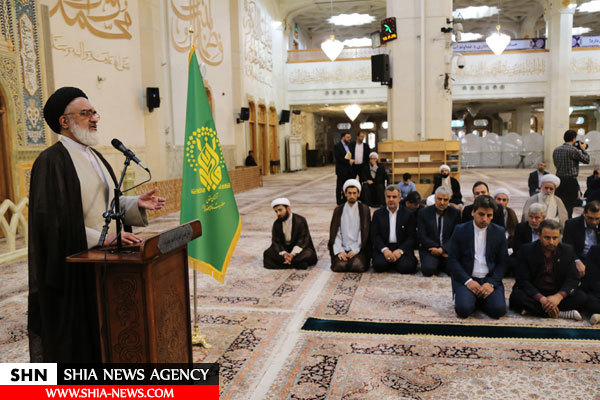 آئین خطبه خوانی در حرم حضرت معصومه در آستانه ماه مبارک رمضان