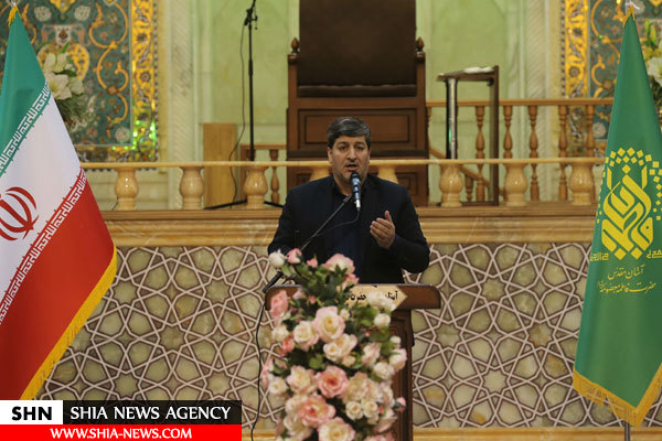 آئین خطبه خوانی در حرم حضرت معصومه در آستانه ماه مبارک رمضان