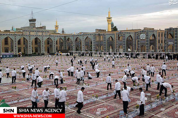 تصاویر بزرگترین سفره افطاری جهان