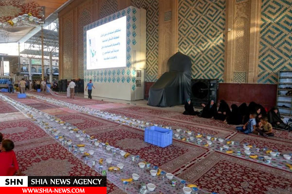 توزیع ۱۰هزار بسته افطاری در حرم امیر المؤمنین (ع)