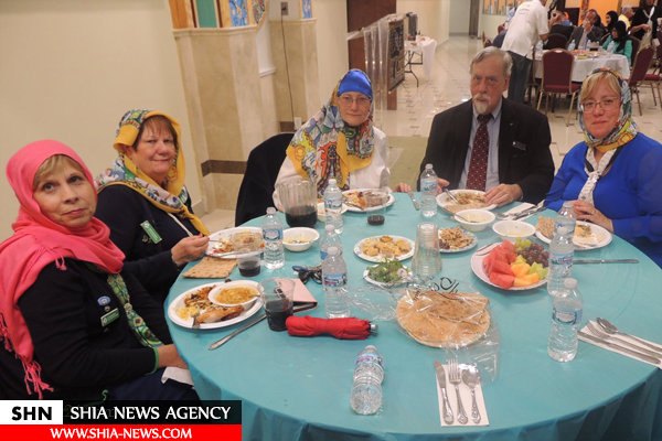 ضیافت افطار بین الادیانی در دیربورن آمریکا+ تصویر