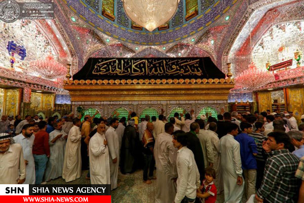 تصاویری از حرم امام علی(ع) در شب نوزدهم ماه مبارک رمضان