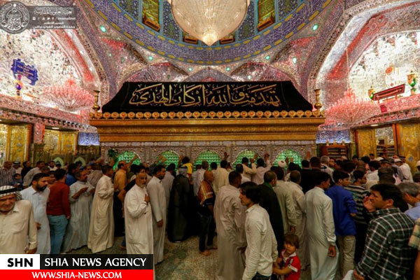 تصاویری از حرم امام علی(ع) در شب نوزدهم ماه مبارک رمضان