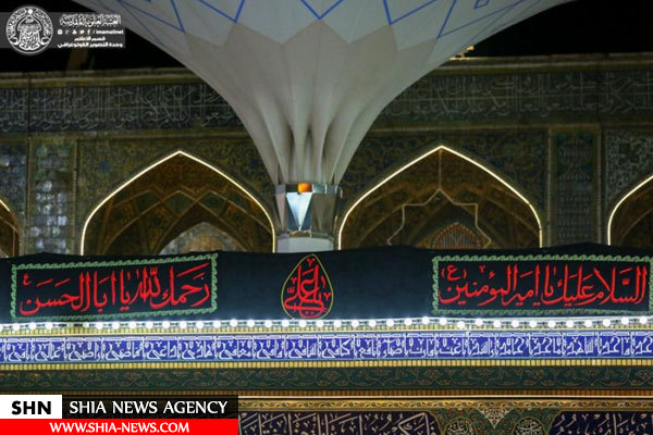 تصاویری از حرم امام علی(ع) در شب نوزدهم ماه مبارک رمضان