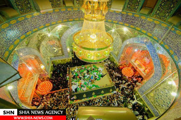 پنج تصویر ویژه از ضریح مطهر امام علی (ع)