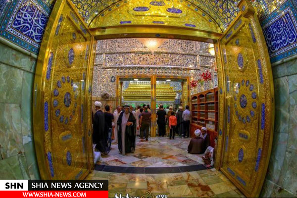 پنج تصویر ویژه از ضریح مطهر امام علی (ع)