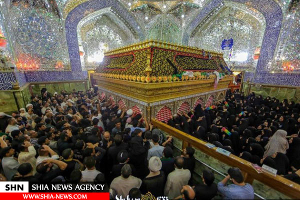 پنج تصویر ویژه از ضریح مطهر امام علی (ع)