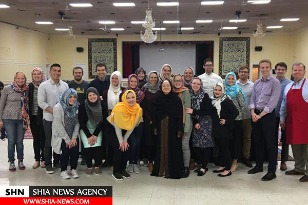 حضور مسیحیان در مراسم افطاری مرکز تعلیمات اسلامی واشنگتن + تصاویر