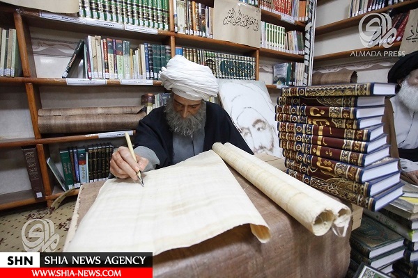 کتابت طولانی‌ترین قرآن دست‌نویس جهان در نجف
