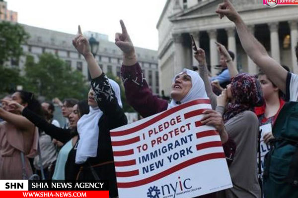 تصاویر سفره افطار در خیابانهای آمریکا