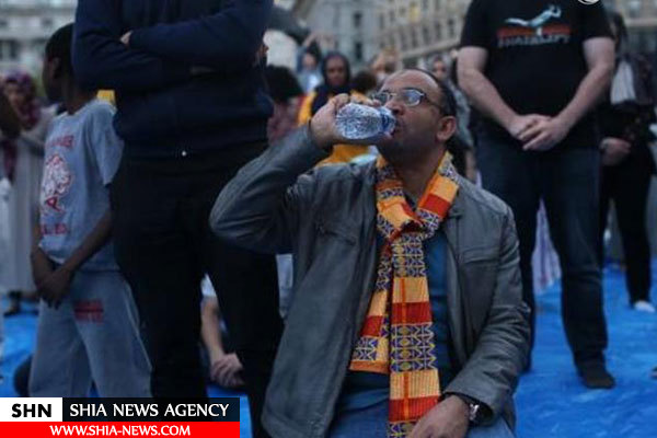 تصاویر سفره افطار در خیابانهای آمریکا