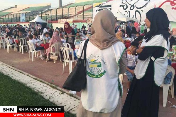 برپایی بزرگترین سفره افطار جهان در الجزایر+ تصویر