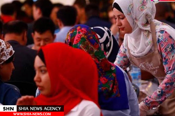 تصاویر سفره افطار مسلمانان در روسیه