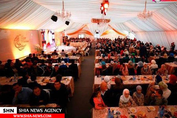 تصاویر سفره افطار مسلمانان در روسیه