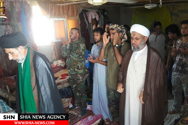 بازدید مبلغان آستان مقدس علوی از پایگاه های مرزی بسیج مردمی+ تصاویر