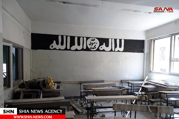مدارسی که داعش آنها را مرکز آموزش تفکر تکفیری کرده بود + تصاویر