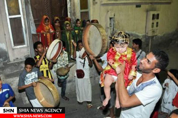 مقامات سعودی برگزاری مراسم سنتی قرقیعان توسط شیعیان را ممنوع کردند + تصاویر