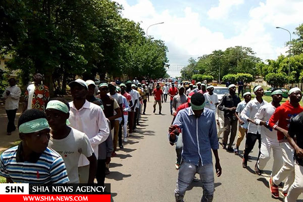 مردم ابوجا خواستار آزادی شیخ زکزکی شدند + تصاویر